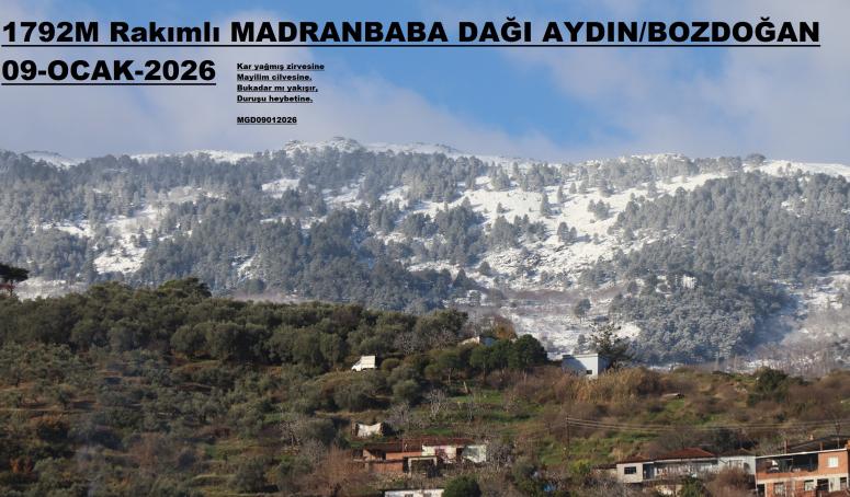 MADRAN’A KAR DÜŞTÜ